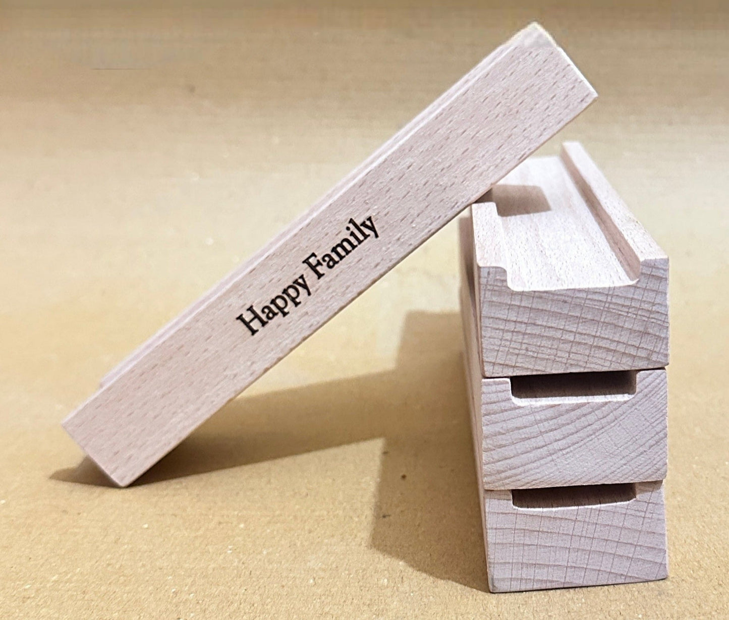 Rectangular Wooden Stand (Bear Set Not Included)
