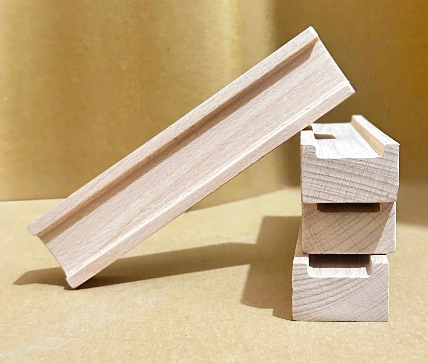 Rectangular Wooden Stand (Bear Set Not Included)