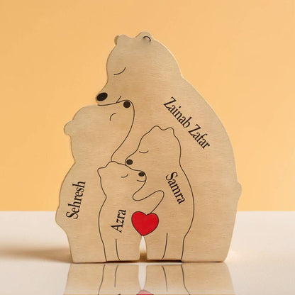 Wood Family Clan- For Single Parent and 3 Kid